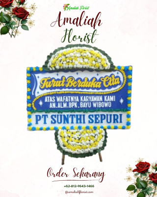 Papan Bunga Duka di Kisar Utara
